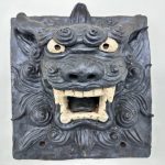 島常賀作　壺屋焼　面シーサー シーサーギャラリー「島常賀」 | 石垣島ショッピングプラザ